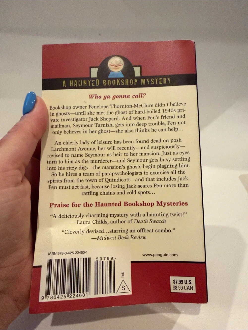 Alice Kimberly The Ghost and the Haunted Mansion Book - Red Cover Paperback